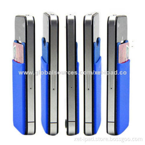 Mobile phone card pocket for all mobile phones
